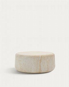 שולחן קפה 90 Drasi Cement Travertine שולחן קפה 90 Drasi Cement Travertine