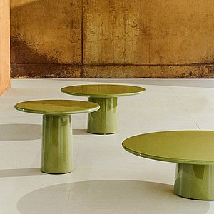 שולחן קפה 65 Albanella Glossy Green שולחן קפה 65 Albanella Glossy Green