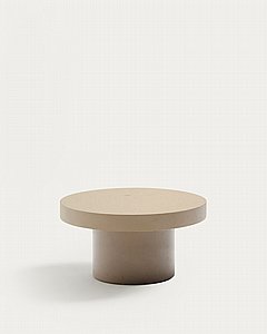 שולחן קפה Aiguablava Cement beige 90 שולחן קפה Aiguablava Cement beige 90