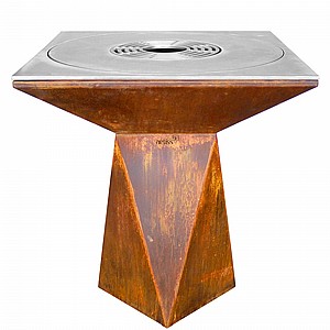 עמדת צלייה ומדורת גן - ART G1 CORTEN עמדת צלייה ומדורת גן - ART G1 CORTEN