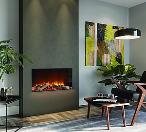 קמין פנים חשמלי E-TRONIC 80 SLIMLINE England קמין פנים חשמלי E-TRONIC 80 SLIMLINE England