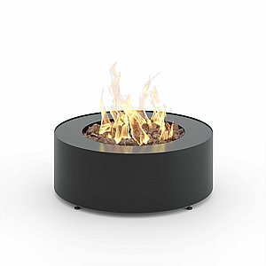שולחן אש ומדורת גן עגולה גז Eclipse Deluxe Gas Verde Black שולחן אש ומדורת גן עגולה גז Eclipse Deluxe Gas Verde Black