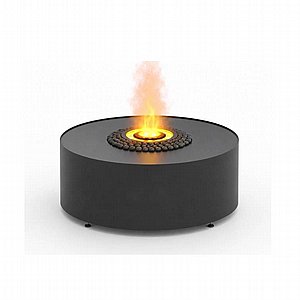 שולחן אש אדי מים עגול Eclipse Black -בהתאמה אישית- שולחן אש אדי מים עגול Eclipse Black -בהתאמה אישית-