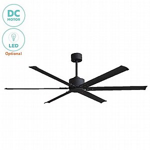 מאוורר תקרה מעוצב DOME Black מאוורר תקרה מעוצב DOME Black