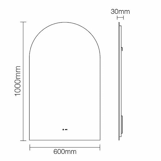 ���� ����� BARI ASPETTO IP44 ����� 60X100