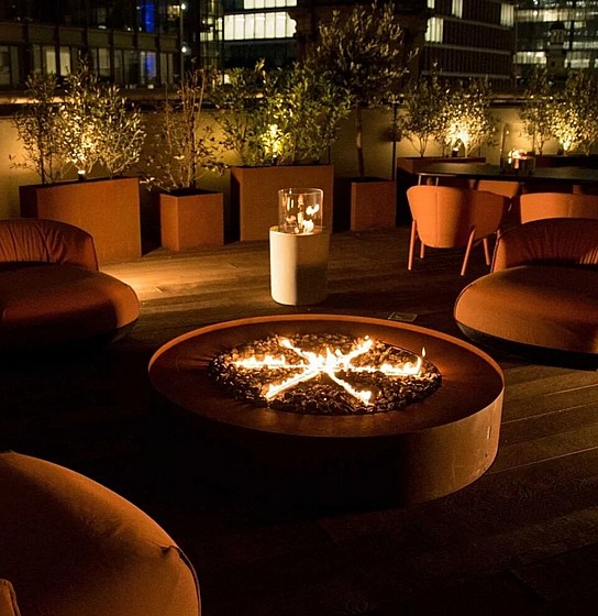 ����� �� GALIO Round Corten STAR