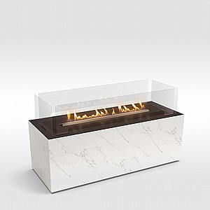 CALACATTA קמין פנים לבן CALACATTA קמין פנים לבן