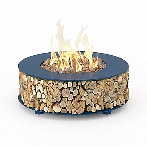 שולחן אש עגול גז Supreme Special Blue -בהתאמה אישית- שולחן אש עגול גז Supreme Special Blue -בהתאמה אישית-