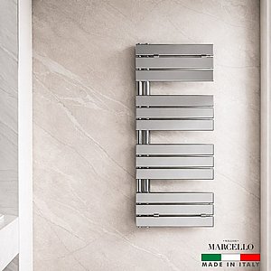 מחמם מגבות Lazzarini ALBA כרום במבחר מידות מחמם מגבות Lazzarini ALBA כרום במבחר מידות