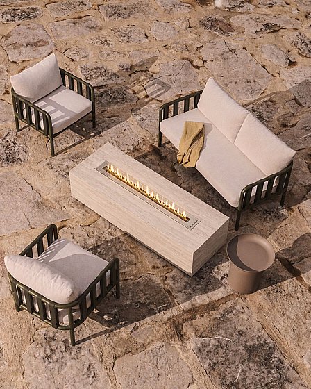 ����� �� ����� ����� AURA White Travertine ��� �����