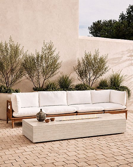 ����� �� ����� ����� AURA White Travertine ��� �����